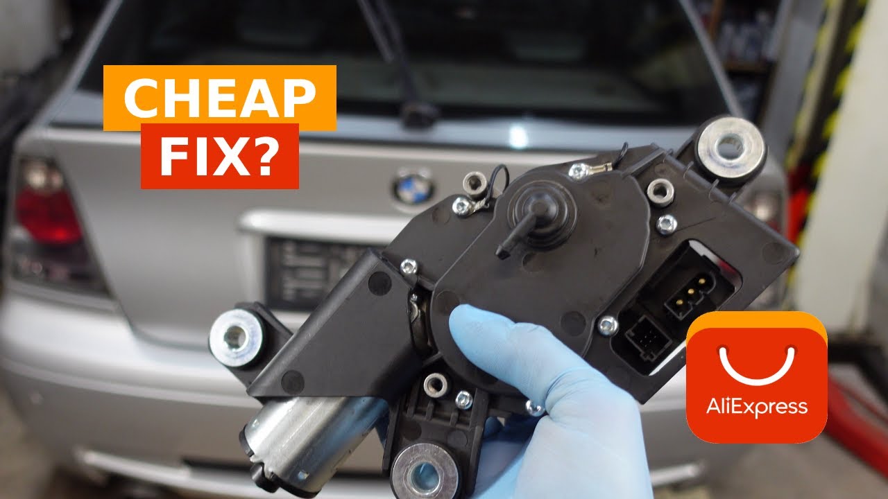 I Tried a Cheap AliExpress Wiper Motor on My BMW E46…