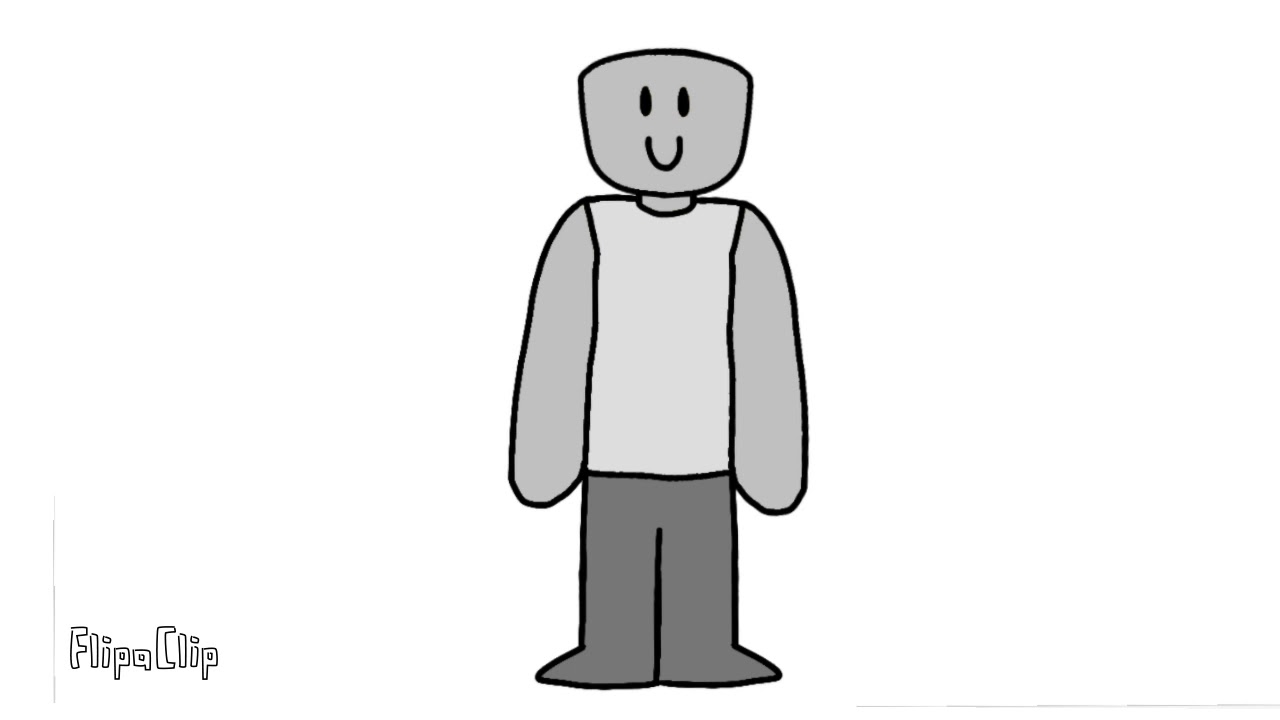 Character Roblox Drawing Base - Eru Wallpaper