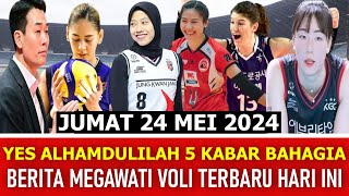 🟢 Berita Megawati Voli Red Sparks Terbaru - JUMAT 24 MEI 2024 - Berita Voli Terbaru Indonesia