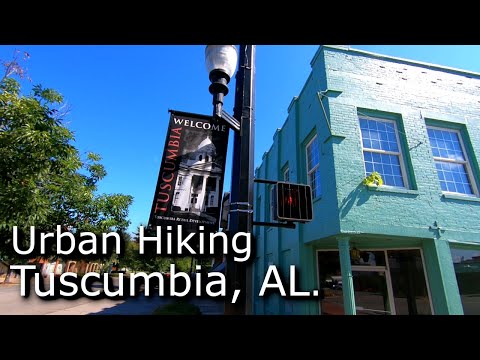 Urban Hiking Ep-3 Tuscumbia Alabama - Southern City of Helen Keller