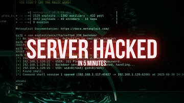 How to Hack a Network Server Under 5 Minutes (EASY)