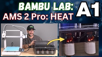 How to use the HEAT/DRYING on Bambu A1 with AMS 2 Pro