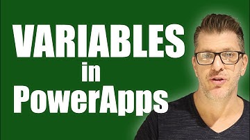 Variables in PowerApps