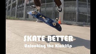 Unlocking the Kickflip  (and understanding how a kickflip works).