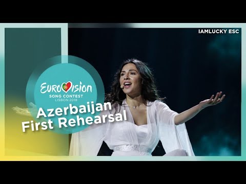 Aisel - X My Heart (Azerbaijan) First Rehearsal in Lisbon