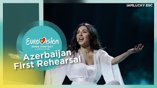 Aisel - X My Heart (Azerbaijan) First Rehearsal in Lisbon