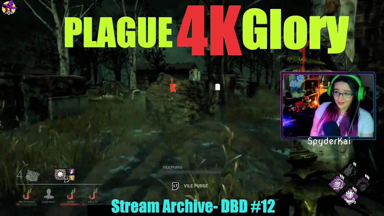 Plague 4k GLORY- Dead By Daylight #12 [SA] - YouTube