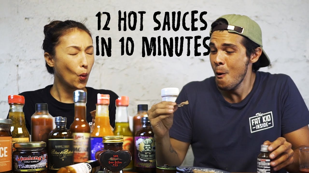 Trying Hot Sauces Challenge with Solenn Heussaff | FEATR