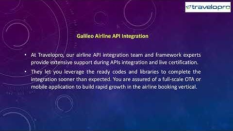 Galileo API Integration