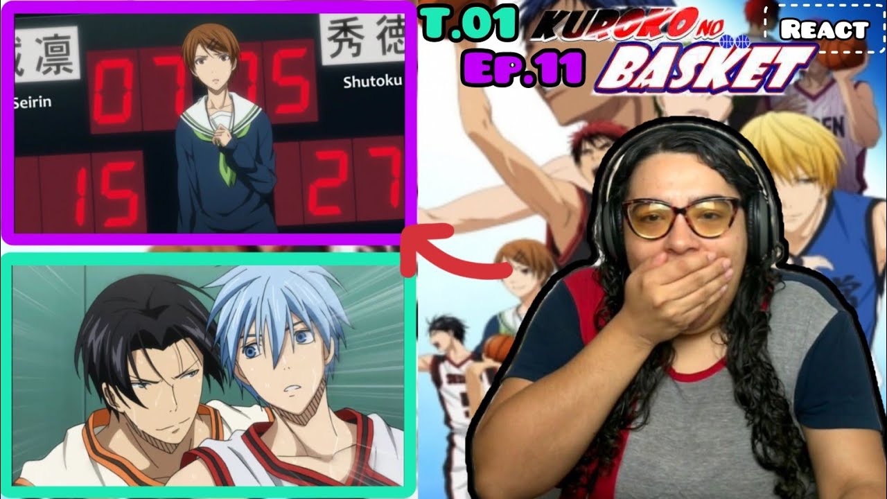 KUROKO vs KAZUNARI, KAGAMI vs MIDORIMA,SEIRIN vs SHUTOKU, #React:Kuroko No  Basket