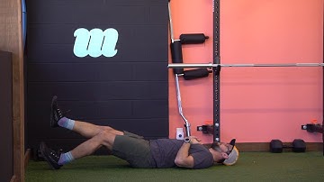 Hamstring Bridge Single Leg Long Lever | The Movement