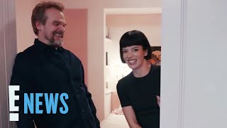 Go Inside Lily Allen \& David Harbour's PINK Bedroom | E! News