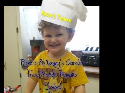Rocco and Nanny's Easy Garden Fresh Potato Tomato Salad Recipe