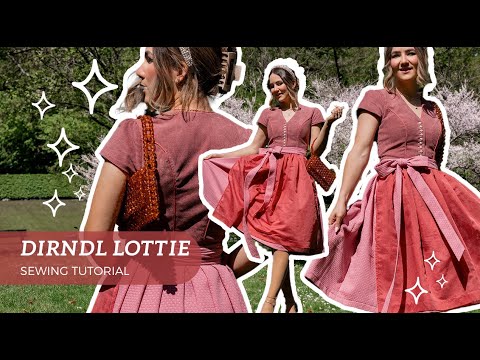 Making A Dirndl Again! (a Design I've Never Done Before) - Thisiskachi Diy