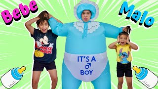 Un Bebe Malo Nos Persigue Las Leoncitas Kids