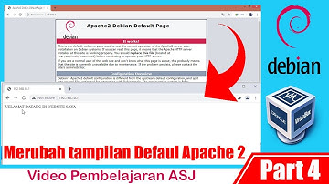 Merubah Tampiilan Defaul Web Server Apache2 Di Debain 10