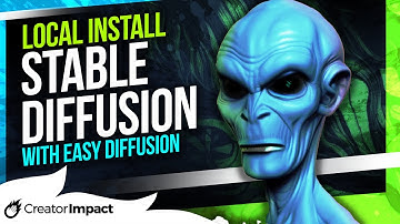 STABLE DIFFUSION AI ART TUTORIAL - Install & Get Started with Stable Diffusion