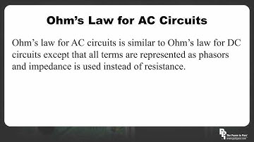 FE/EIT Exam AC Circuit Analysis: Voltage Across Elements in Series
