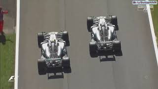 Mercedes Silver Arrows Italy 2017 - Hamilton and Bottas
