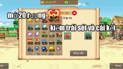 HTTH GO - Mở 20 rương đại ác quỷ kiếm trái ác quỷ sét và cái kết