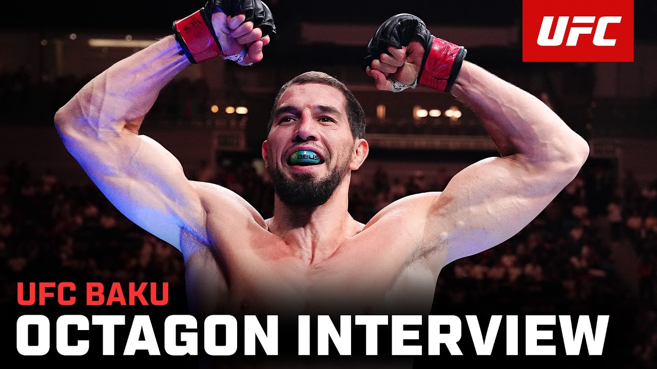 Abus Magomedov Octagon Interview | UFC Baku