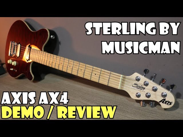 STERLING BY MUSICMAN AXIS AX4 | DEMO REVIEW! - YouTube