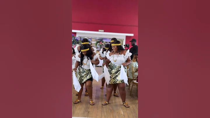 Bridesmaids Wedding Moment Ghanaian Traditional Marriage #wedding #ghana #marriage #tiktok #shorts