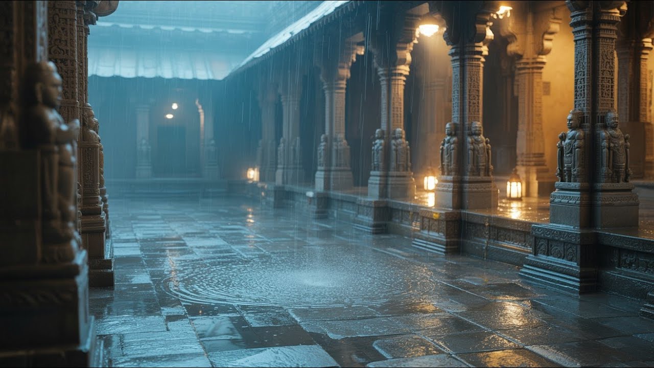 Sitar & Monsoon Rain – Healing Indian Ambience for Rest, Study & Reflection