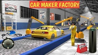 Sports Car Maker Factory Car Mechanic Games New Android Gameplay[HD] screenshot 2
