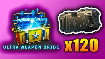 TWO ULTRA WEAPON BRIBES + 120 RESERVE CASES OPENING!