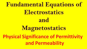 1.2 Basics of Electromagnetic (Maxwell Equation)