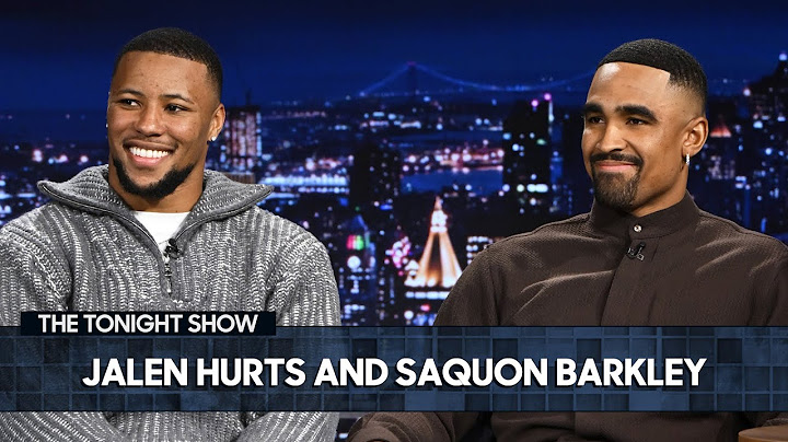 Jalen Hurts and Saquon Barkley Talk Super Bowl LIX Victory, Shotgun Beers with Eagles Offensive Line