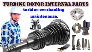 steam turbine rotor|turbine rotor internal| turbine overhauling maintenance|steam turbine|turbine