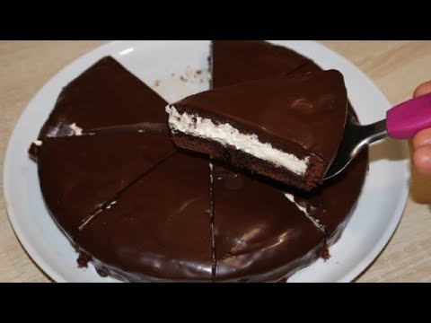 Gateau Au Chocolat Fourre A La Creme Vanille Facile Cuisinerapide