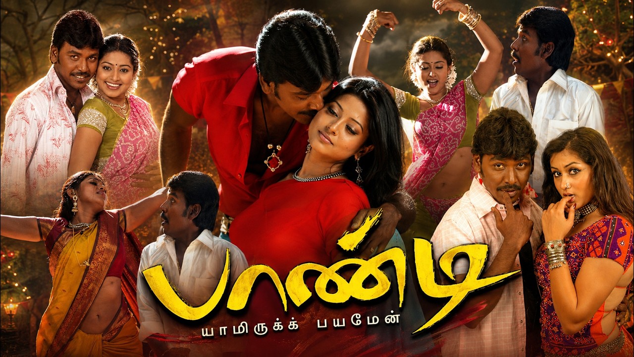 Pandi (2008) Tamil Full Movie HD | 4K | Raghava Lawrence | Sneha | Namitha | Nassar | Vicky Cinemas