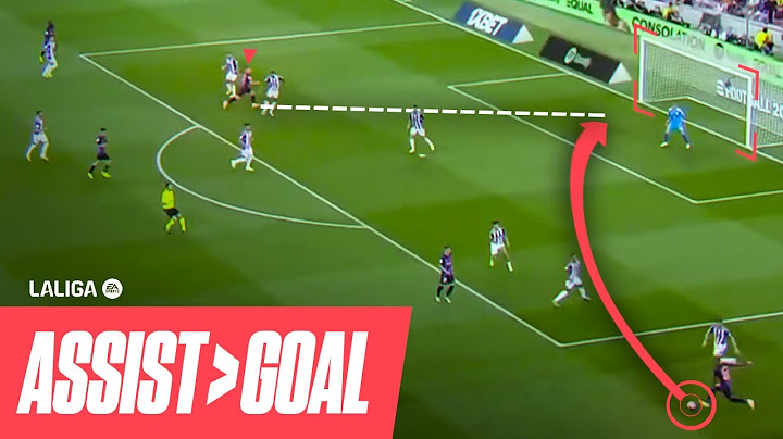 ¡Cuando la ASISTENCIA es MEJOR que el GOL!