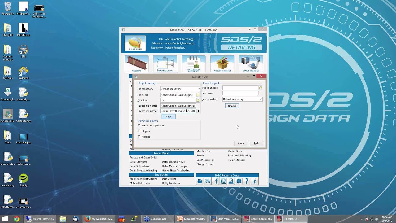 New/2 2015: Access Control and Event Logging