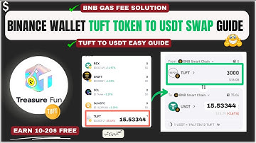 TUFT Token to USDT Swap in Binance Web3 Wallet | TUFT to USDT Swap Kaise Kare in Binance Web3 Wallet