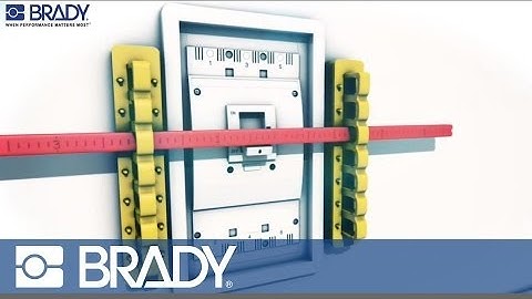 Brady Lockout Tagout Device Movie: 480-600 V breaker blocker