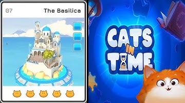 Cats in Time Level 7 Walkthrough - All Cats & All Hidden Pieces (PINE STUDIO)