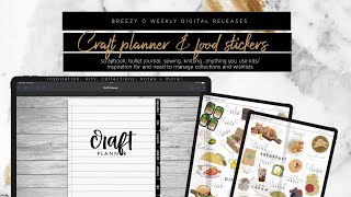 Digital Craft Planner and Digital Food Stickers | The Best digital stickers screenshot 2
