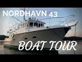 Nordhavn 43 BOAT TOUR!