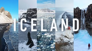 5 Days in ICELAND, The Ultimate Winter Road Trip! 4K Drone