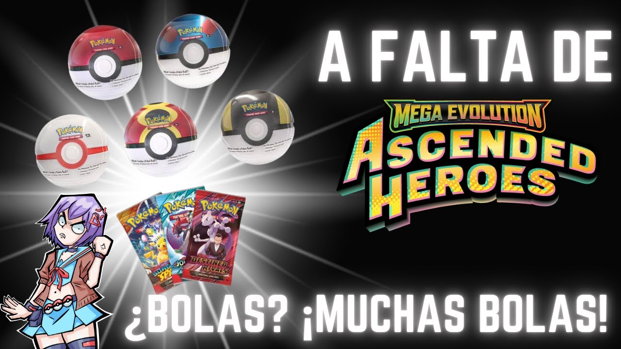 A falta de Ascended Heroes ¿Bolas? Muchas Pokebolas - Fall 2025 Pokeballs tins