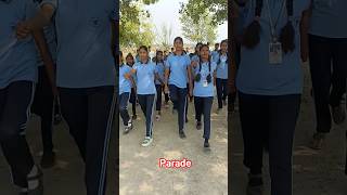 parade by children #vayusainikcoaching #physical #education