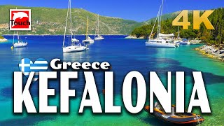 KEFALONIA (Cephalonia, Κεφαλλονιά), Greece 4K ► Top Places & Secret Beaches in Europe #touchgreece