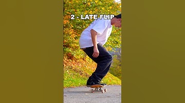 5 WAYS TO KICKFLIP #skateboarding #skate