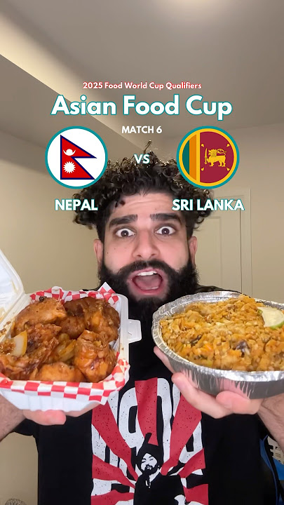 NEPAL VS SRI LANKA - Asian Food Cup