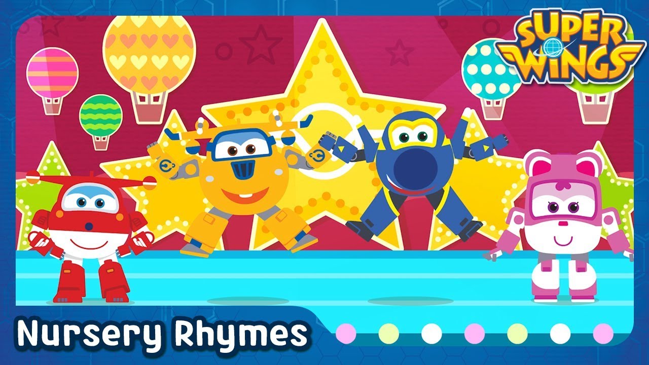 If You're Happy and You Know It | Английская песня | Песни SuperWings для детей