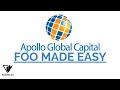 Apollo global capital pseapl  foo follow on offering made easy
